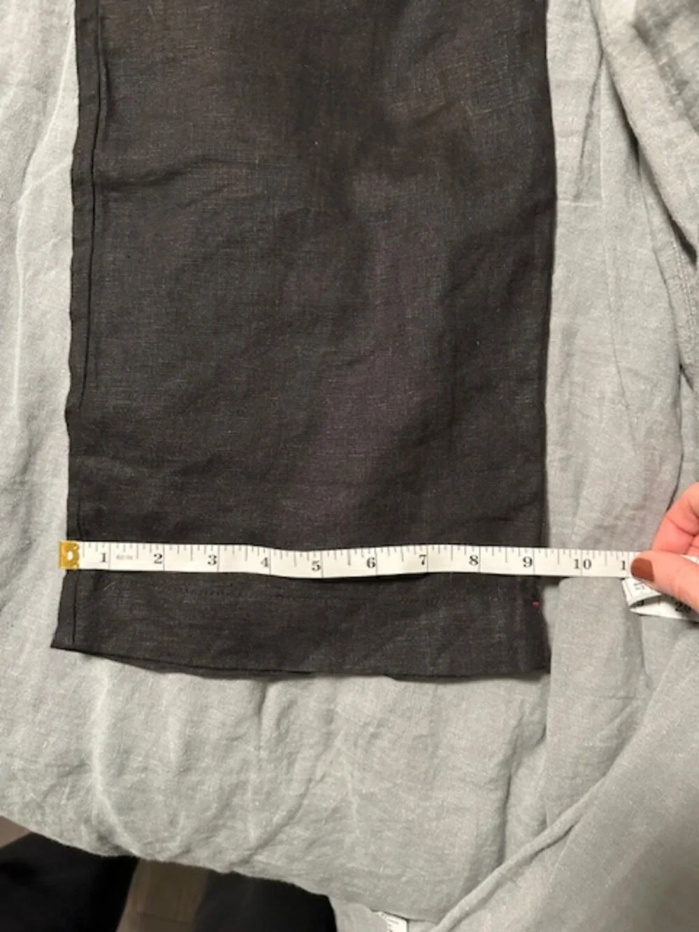 Xirena Atticus Linen Pants, Size XS Black - Picture 9 of 9
